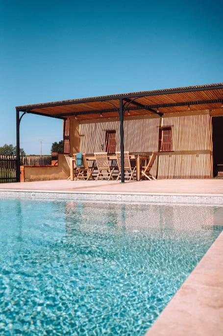 Vila L'Heritier, Maison Climatisee, 12Pers Avec Piscine Marzens Exteriér fotografie