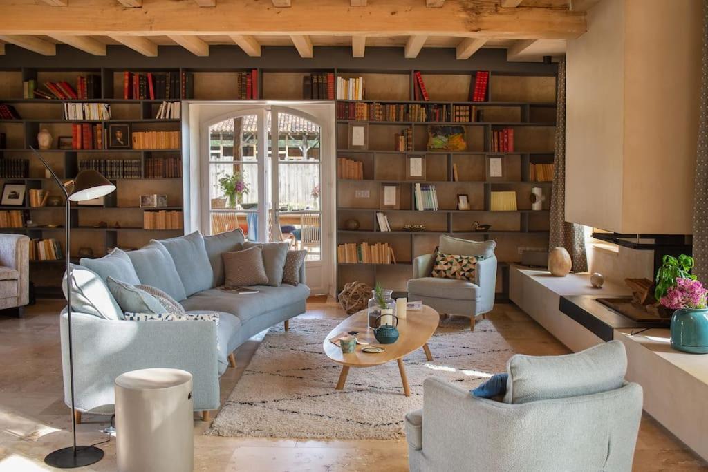 Vila L'Heritier, Maison Climatisee, 12Pers Avec Piscine Marzens Exteriér fotografie